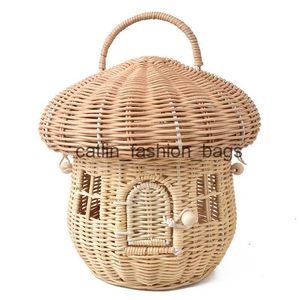 Totes Hand-woven mushroom-shaped purses and handbags luxury designer bags for women 2021H24217