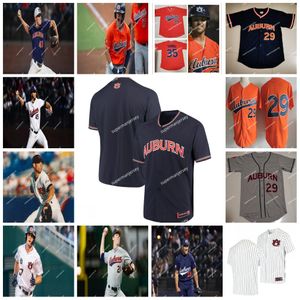 Gregg Olson Auburn Tigers Beyzbol Forması 35 Frank Thomas 10 Edouard Julien 15 Hunter Morris 9 Ryan Bliss 1 Judd Ward Mens Gençlik Özel Dikişli Auburn Formaları 2024