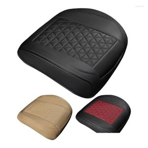 Coprisedili per auto Ers Front Soft Mobiles Protector Accessori Seater Chair Pad Mat per viaggi Camper Drop Delivery Automobiles Motorcyc Otvwt