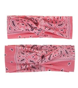 8 Färg Moder Baby Flower pannband Cross Mommy Kids Turbon Knot Hårband Mother Daughter Head Wrap Kids Elastic Hair Accessorie6197341