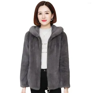 Kadın ceketleri yastıklı ve kalınlaşmış ceket çift taraflı mercan kadife sonbahar Kış Koreli Gevşek kapüşonlu sıcak kazak versiyonu