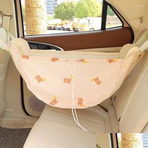 Car Organizer Seat Storage Bags Mtifunctional Hanging Bag Rear Back Drop Delivery Mobiles Motorcycles Interior Accessories Stowing Ti Dha0T