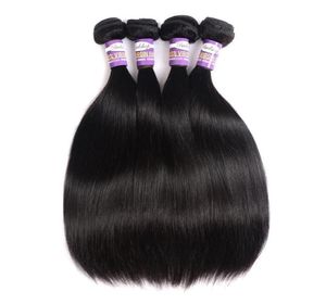 Mongolian Silky Straight Virgin Hair 3 or 4 Bundles 9a Natural Black Straight Cheap Mongolian Remy Human Hair Weave Extensions 10 4394044