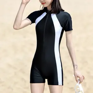 Women's Swimwear Dry Bodysuit Piece Bathing Protection Beach Outdoor Surfing Swimsuit Sports Quick Summer One Suits