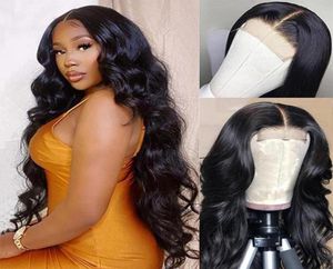 Ishow 55 Transparent Lace Closure Wig 28 34 40 Inch Loose Deep Curly Body Water Straight Brazilian Human Hair Front Wigs Peruvian71640230