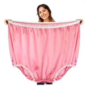 Calcinha feminina dia dos namorados engraçado piada presente roupa interior para mulheres e homens grande mamãe oversized novidade boyshort