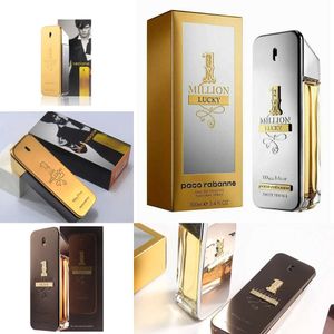 Designer Brand Incense Cologne 1 Million Long Lasting Man Parfüm Original Herren Deodorant 100 ml Spary Fragrances 220