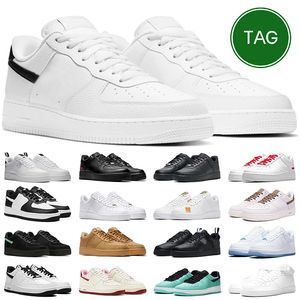 Casual Shoes One 1 Shoes For Men Women Triple White Black Reactive Utility Valentine Wheat Designer Mens Trainer Sneakers