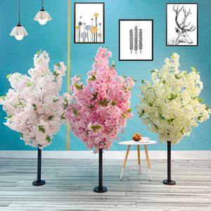 Artificial Cherry Tree Interior Decoration ing Simulation Plant Party Wedding Home 240127