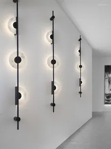 Vägglampa monterad långa sconces svarta badrumsarmaturer sovrumsbelysningar dekoration industriell VVS Applique Mural Design