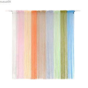Curtain String Curtains Patio Net Fringe for Door Fly Screen Windows Divider Cut To Size