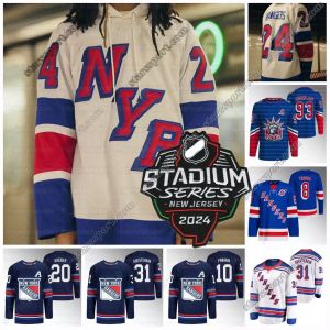 PERSONALIZADO Chris Kreider 2024 Stadium Series Rangers Jersey Jacob Trouba Wheeler Jonathan Quick Vladimir Tarasenko Mika Zibanejad Fox Igor Shestein Panarin Novo