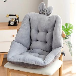 Pillow Autumn And Winter Ear Thickened Office Chair Integrated Seat Backrest