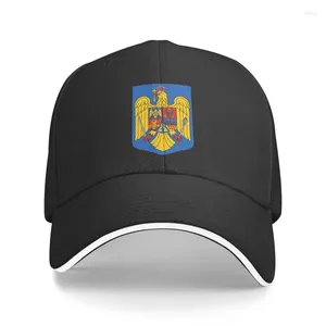 Cappellini con stemma stemma personalizzato Romania Berretto da baseball Protezione solare Uomo Donna Cappello papà regolabile Estate