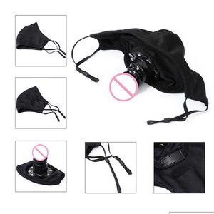 Other Panties Erotic Shop Femdom Adjustable Bondage Mask Bdsm Mujer Fetish Detachable Dildo Gag Porno Toys Y Games Sm Adt Goods For D Dhaj5