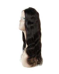 U parça peruk insan saç perukları vücut dalgası 100 işlenmemiş insan saç peruk brezilya bakire saç doğal renk bütün 5357779547624