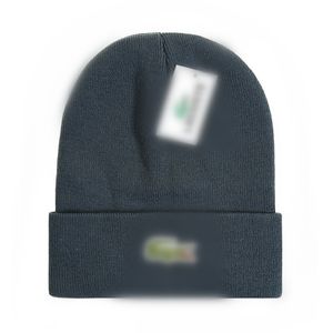 Neueste Luxus Designer Beanie Hut Winter Bean Männer und Frauen Mode Krokodil Strickmütze Herbst Wolle Hut Feines Muster l2