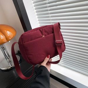 Waist Bags Cross-Border Solid Color Simple And Lightweight Crossbody Bag Japanese Style All-Matching Fashion Shoulder College Student