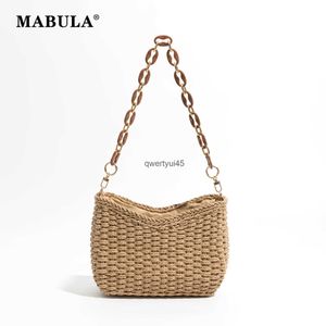 Shoulder Bags Big Cain Straw Woven Soulder obo Bag Designer Zipper Basket Sape Crossbody Purse Fasion Beac Travel Sling andbagH24217