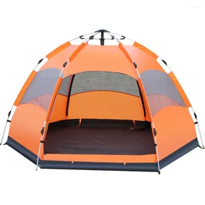 Tents And Shelters Instant Up Tent Waterproof Two Layer Automatic Dome Outdoor Hiking Traveling Backpacking For Over 8 People