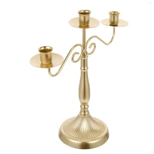 Candle Holders Candelabrum European Style Romantic Holder For Dining Table