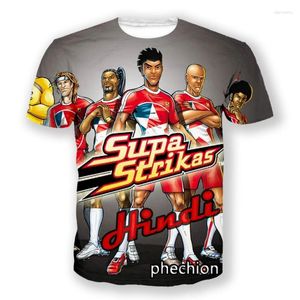 Männer T Shirts Phechion Mode Männer/Frauen Supa Strikas 3D Gedruckt Kurzarm Casual Shirt Sporting Hip Hop Sommer tops L184