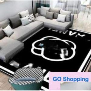 Carpets Simple Luxury Carpet Living Room Anti-Slip Mat Shock Absorption Wholesale Drop Delivery Home Garden Home Textiles Dhpah