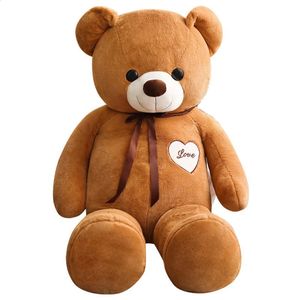 60 cm großes Teddybär-Plüschtier, gefüllt mit weichen schlafenden Tieren, Kissenpuppe, Grilfriend, Kinderfrau, Geburtstag, Valentinstagsgeschenk 240131