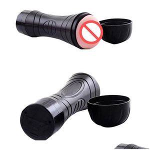 Outros itens de beleza de saúde Realista Vagina Masculino Masturbador Vibrador Sile Soft Apertado Buceta Brinquedos para Homens Drop Delivery Saúde Beleza Dhjjh