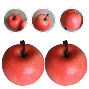 Dekoracja imprezowa 30 szt. Sztuczna symulacja jabłek modelu owoce modele modele jabłka dekoracje