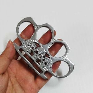 Utomhus självförsvar Fist CL Designers Martial Arts Props Three Ghosts Four Fingers Tiger Ring and Survival Equipment MD9O