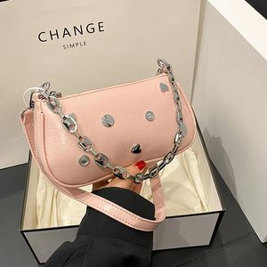 2023 unterarm Schulter Frauen Tasche Sommer Neue Einfache Trendy Kette Vielseitige Umhängetasche