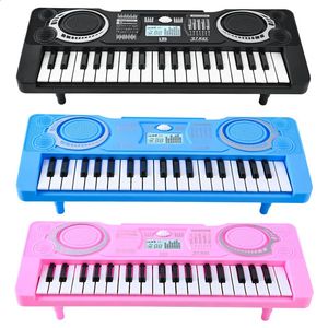 Portable 37 Keys Digital Keyboard LED Display Electronic Piano Children Musical Instrument Kids Educational Toy 240131