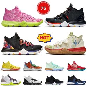 2024Kyrie 5 Low Eybl Basketball Shoes Mens Designer Kyries Jumpman 5s Friends Black Magic Bandulu CNY Have A Day Ikhet Women Fashion Sneakers 36-46