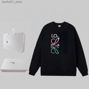 Men's Hoodies Sweatshirts plus size men hoodie designer sweater mens womens painted letter graphic sweatshirt fashion casual loose solid color Q240217