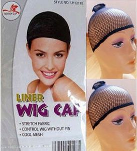 Navio 20 pcs NOVO Fishnet Wig Cap Stretchable Elástico Cabelo Net Snood Wig Cap cabelo net peruca net5879342