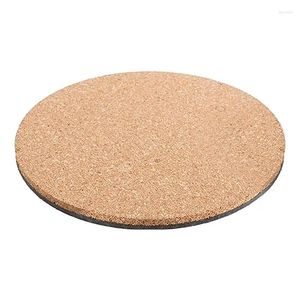 Table Mats Cork Coasters Round Square Mat Reusable Tea Coffee Kitchen Cup DIY Backing Sheet For Home Bar