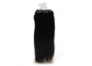 Remy Indian Hair 18quot2quot 1g S 100gset 1b قبالة الأسود Loopmicro Ring Extension100 Remy Brazilian Hair Hair Exte7435362