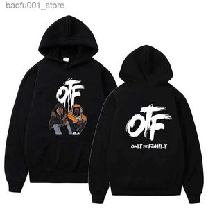 Herrtröjor tröjor otf setr hip hop brev prt tryck män hoodie lyx varumärken pullover hoodies kvinnor nya streetwear tröjor huvtröja hösten vinter q240217