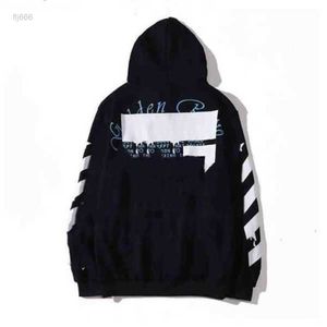 Mens Hoodies Sweatshirts Off Style Trendy Fashion Sweater Painted Arrow Crop Rand Loose Hoodie and Womens T Shirts Offs White Hot Ay IAE8