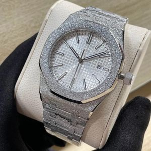 Fashion Mens Watchaaa Automatisk mekanisk designer klockor 41 mm safir titta på precision stålband armbandsur gåva Montre de luxe