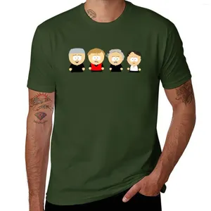 Erkekler Tişörtler Baba Ted Cartoon T-Shirt Siyah Gömlek Sade Kısa Grafik Tees Erkekler Komik