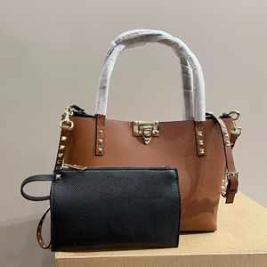 Women's Fashion Designer Shoulder Bags High Quality Genuine Leather Commuter Business Versatile Temperament Women Totes Handbags