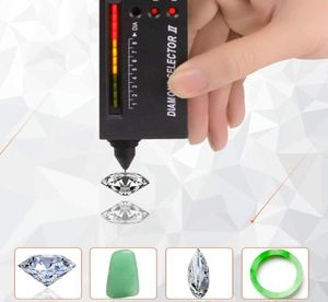 Testador de diamante pedra preciosa, seletor ii, ferramenta de observação de joias, caneta de teste indicador de diamante led zhl34131480213