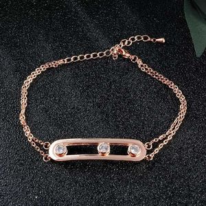 Kette Mode Herren Seil Schleife Armband Bewegen Titan Französisch Klassische Schmuck Abnehmbare Zirkon Damen Trendy Armband Heißer Verkauf Geschenk YQ231208