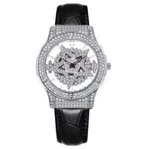 Grande qualidade mulheres designer relógios de pulso diamantes vida à prova d'água 30m com caixa senhora luxo dial 40mm quartzo pulseira de couro genuíno relógios no482