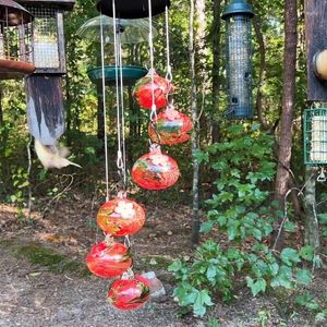 Other Bird Supplies Charming Wind Chimes Hummingbird Feeders INNOVATIVE HUMMMINGBIRD FEEDER