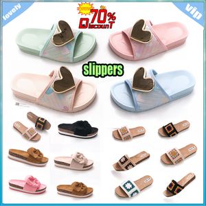 Designer Casual Platform Anti-Kollisions-Stirnband-Hausschuhe für Männer und Frauen, verschleißfeste Anti-Leder-Sandalen mit weichen Sohlen, flache Strand-Slipper, Größe 36–40