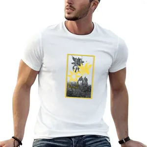 Polos masculinos Hope T-Shirt Funnys Summer Top Camisetas pretas para homens