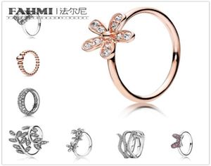 Fahmi 100925 Sterling Silver Winter Christmas Ring Original MS Wedding Fashion Jewelry 9980280
